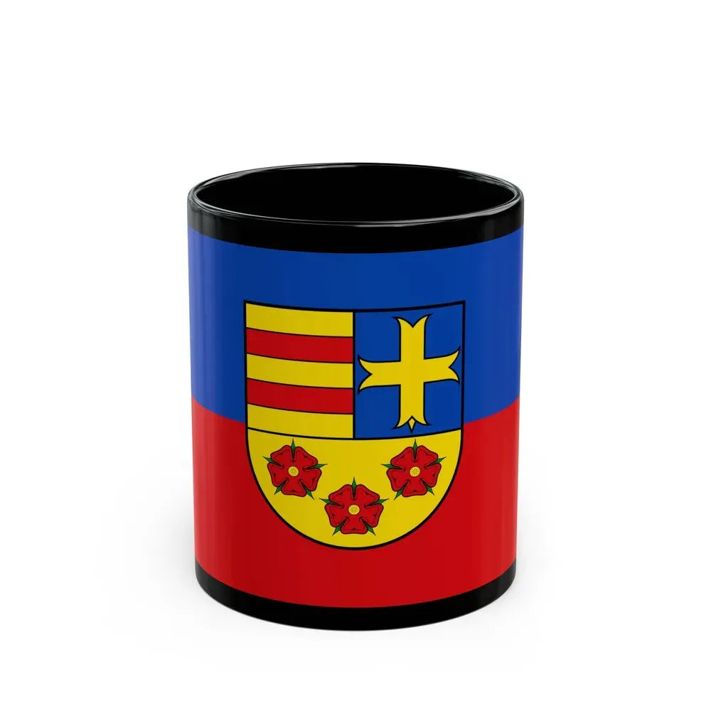 Flag of Oldenburg Germany - Black Coffee Mug 11oz - Go Mug Yourself