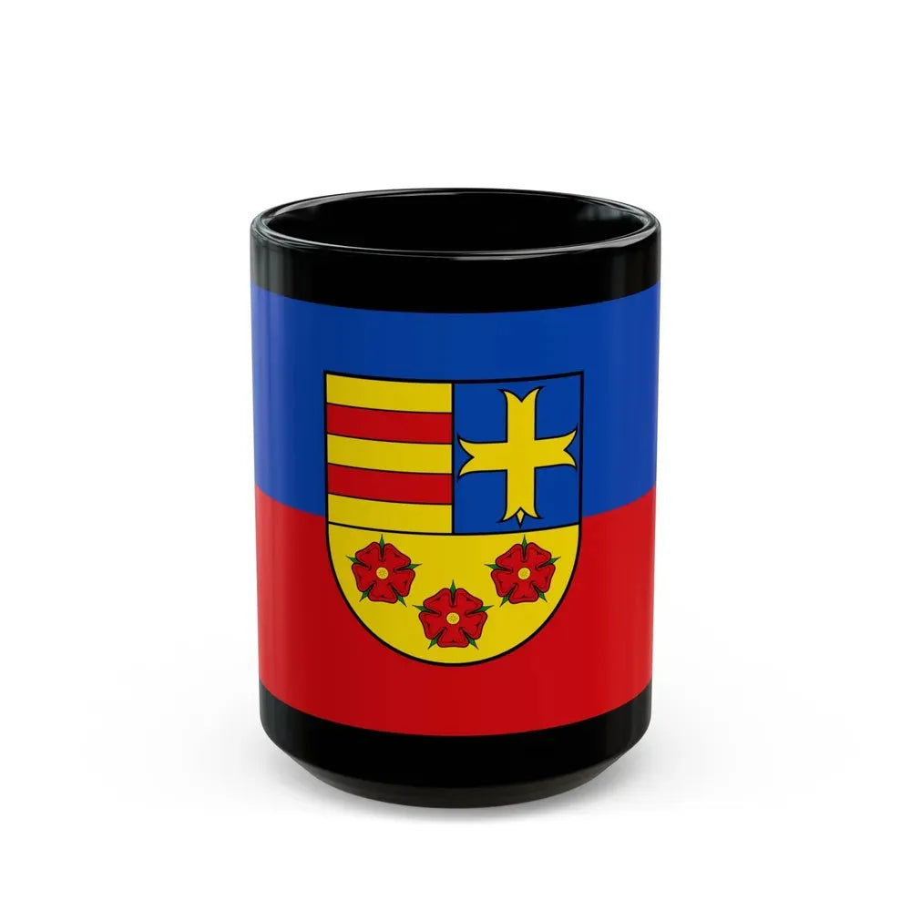 Flag of Oldenburg Germany - Black Coffee Mug 15oz - Go Mug Yourself