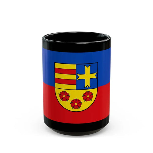 Flag of Oldenburg Germany - Black Coffee Mug 15oz - Go Mug Yourself