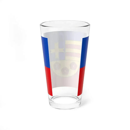 Flag of Oldenburg Germany - Pint Glass 16oz - Go Mug Yourself