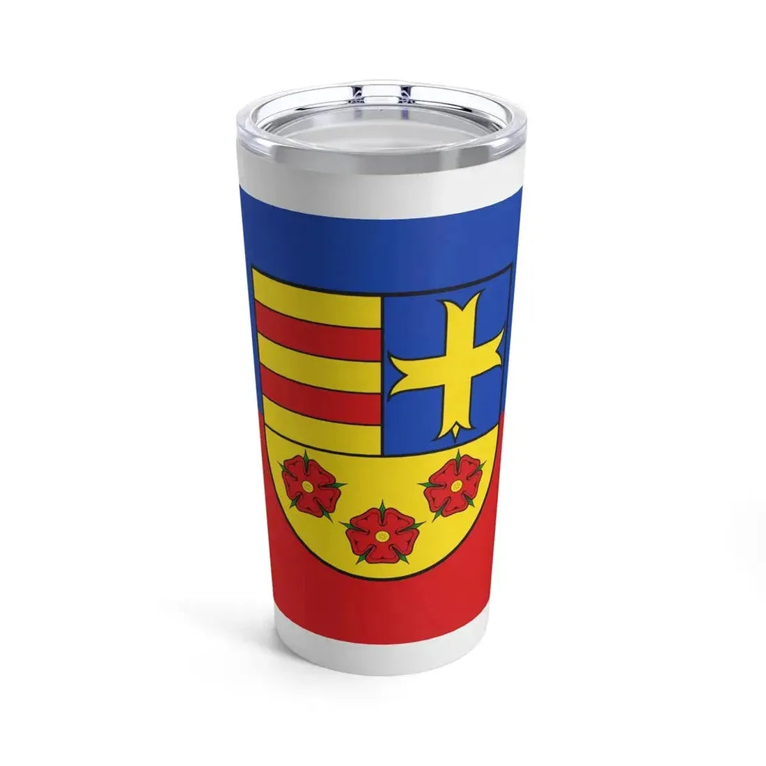 Flag of Oldenburg Germany - Tumbler 20oz 20oz - Go Mug Yourself