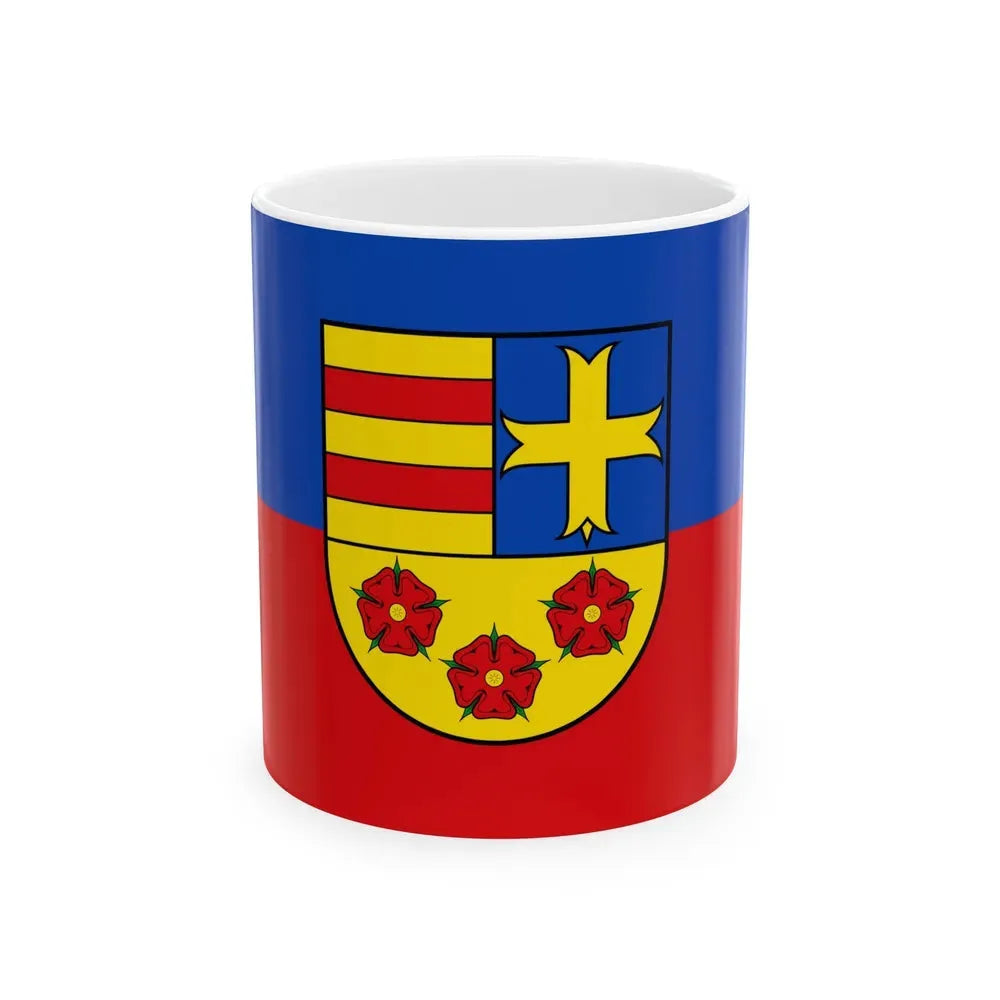 Flag of Oldenburg Germany - White Coffee Mug 11oz - Go Mug Yourself