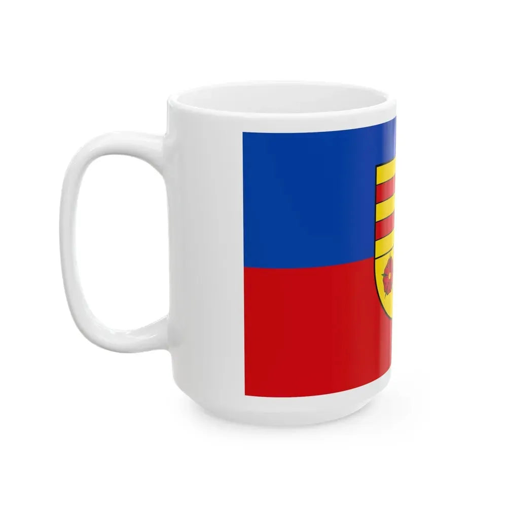 Flag of Oldenburg Germany - White Coffee Mug - Go Mug Yourself