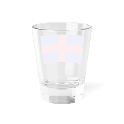 Flag of Oldenburg St. George Cross (Germany) Shot Glass 1.5oz - Go Mug Yourself