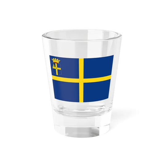 Flag of Oldenzaal (Netherlands) Shot Glass 1.5oz 1.5oz - Go Mug Yourself