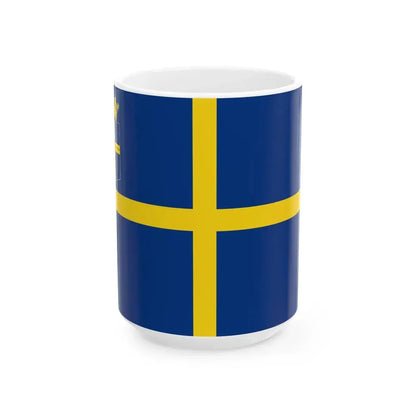 Flag of Oldenzaal (Netherlands) White Coffee Mug 15oz - Go Mug Yourself
