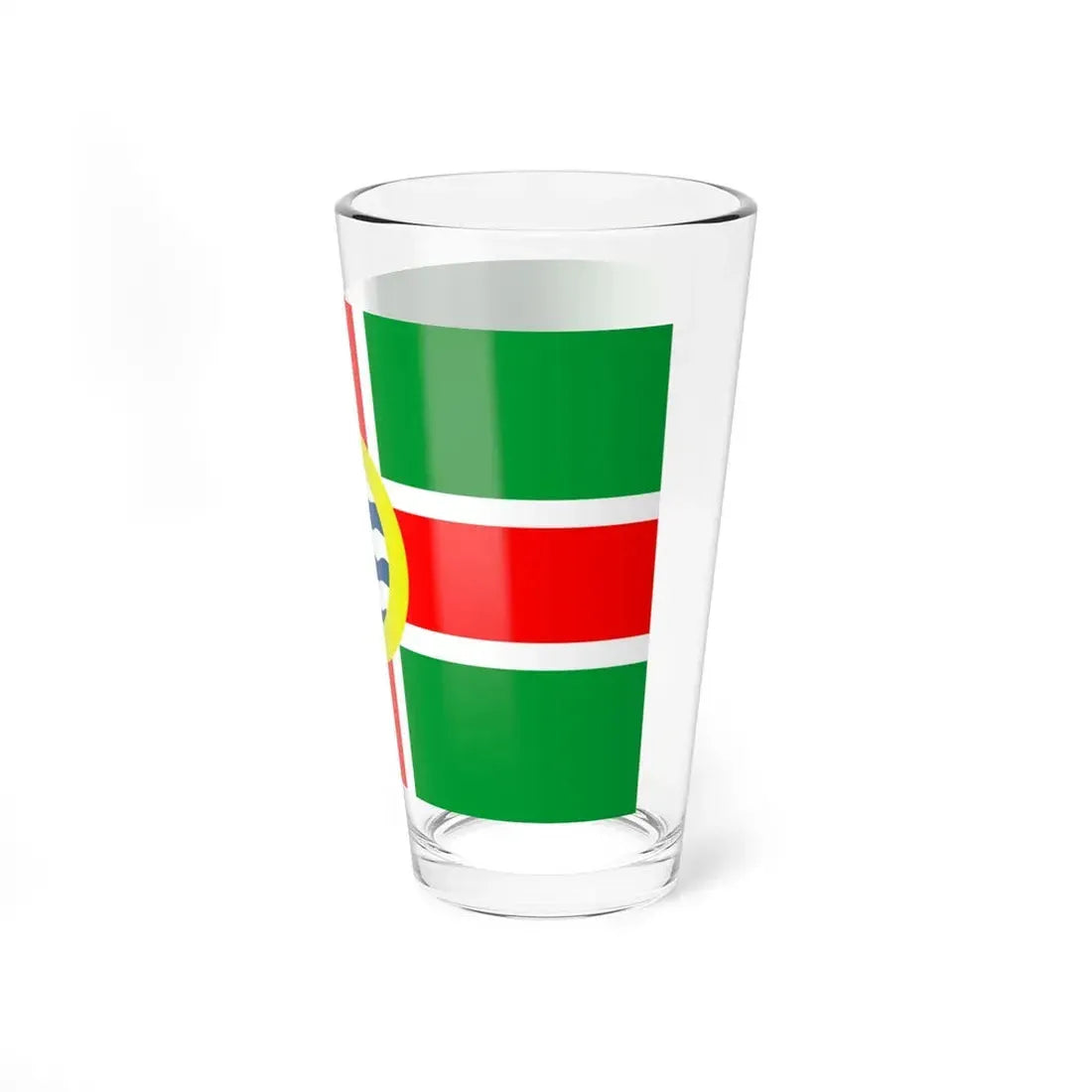 Flag of Oldham County Kentucky (United States) Pint Glass 16oz - Go Mug Yourself