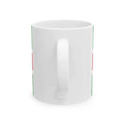 Flag of Oldham County Kentucky (United States) White Coffee Mug - Go Mug Yourself