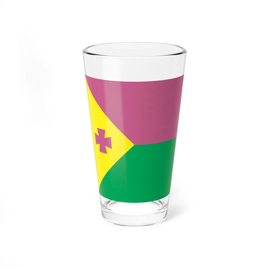 Flag of Oleksandriia (Ukraine) Pint Glass 16oz 16oz - Go Mug Yourself