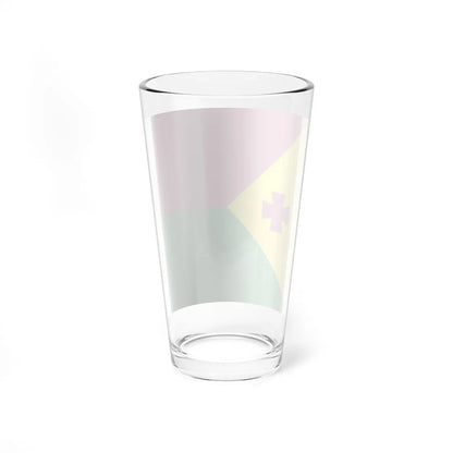 Flag of Oleksandriia (Ukraine) Pint Glass 16oz - Go Mug Yourself