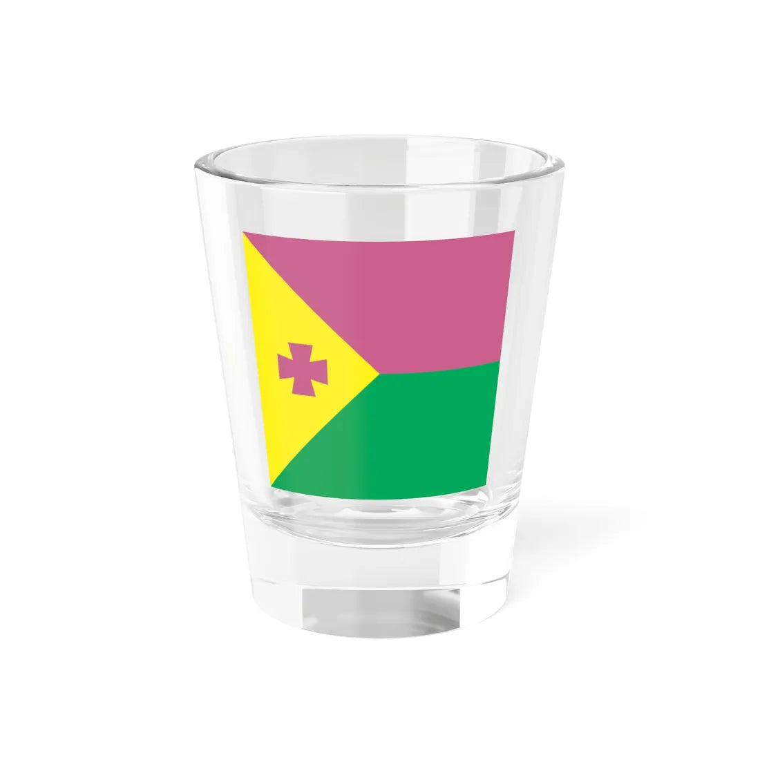 Flag of Oleksandriia (Ukraine) Shot Glass 1.5oz 1.5oz - Go Mug Yourself