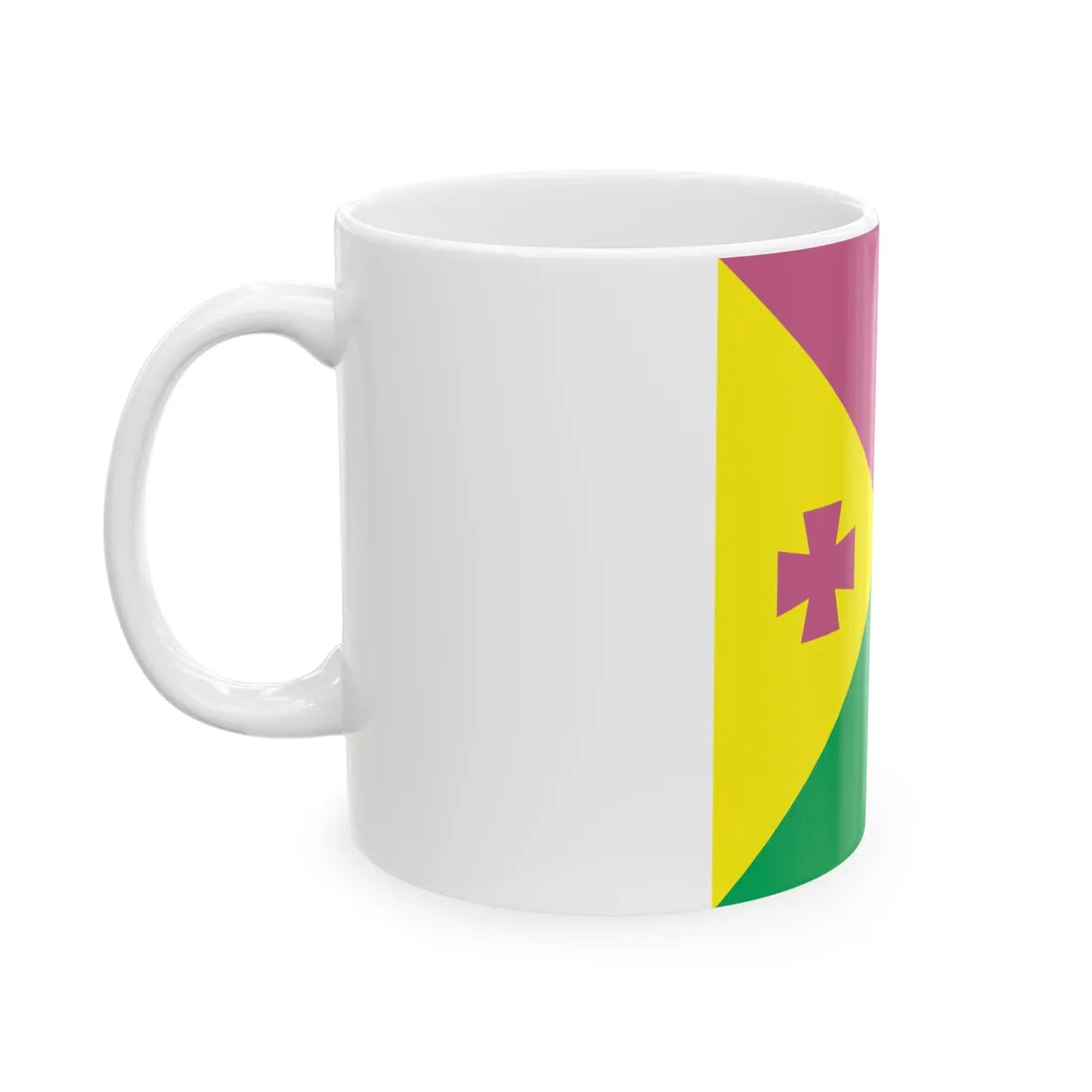 Flag of Oleksandriia (Ukraine) White Coffee Mug - Go Mug Yourself