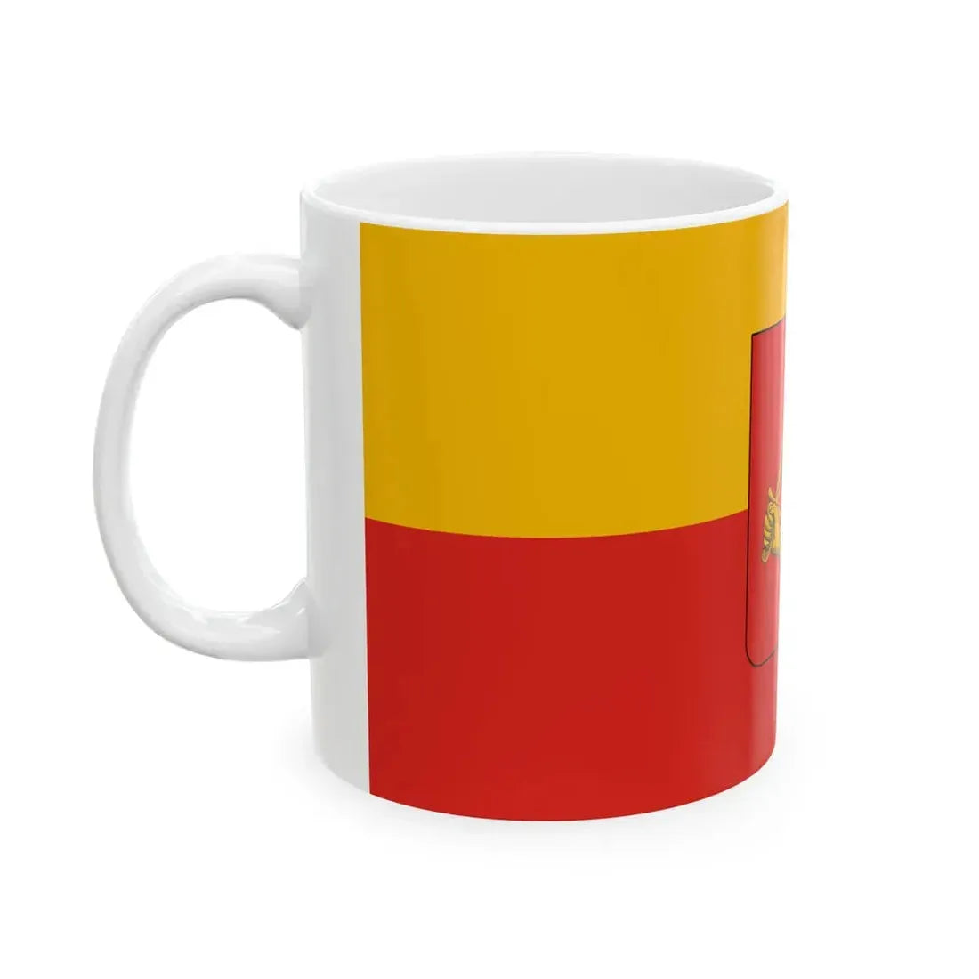 Flag of Olmod (Hungary) White Coffee Mug - Go Mug Yourself