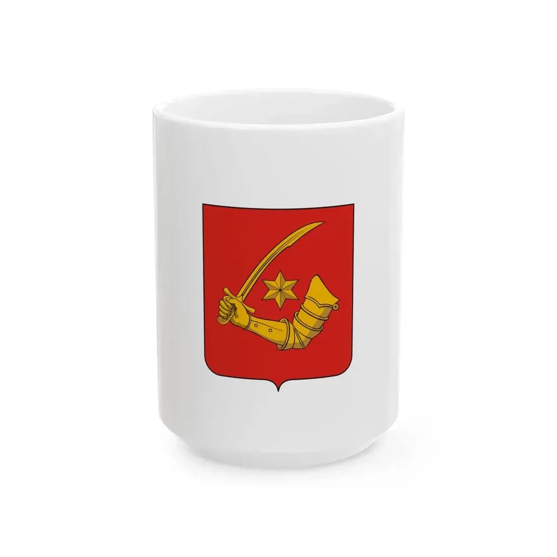 Flag of Olmod variant (Hungary) White Coffee Mug 15oz - Go Mug Yourself