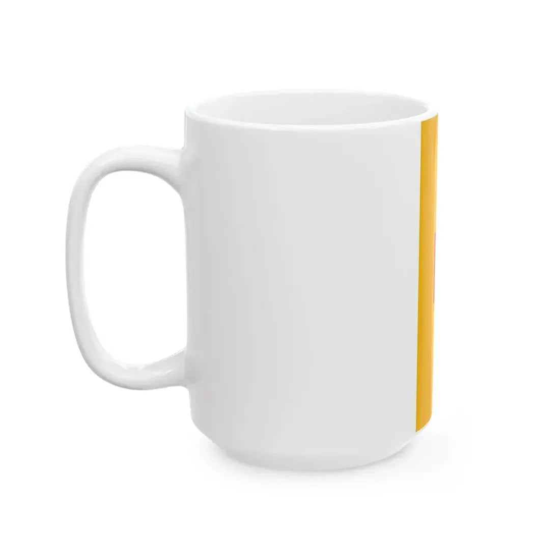 Flag of Olmod vertical (Hungary) White Coffee Mug - Go Mug Yourself