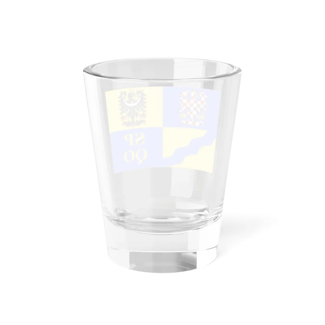 Flag of Olomouc Region (Czech Republic) Shot Glass 1.5oz - Go Mug Yourself