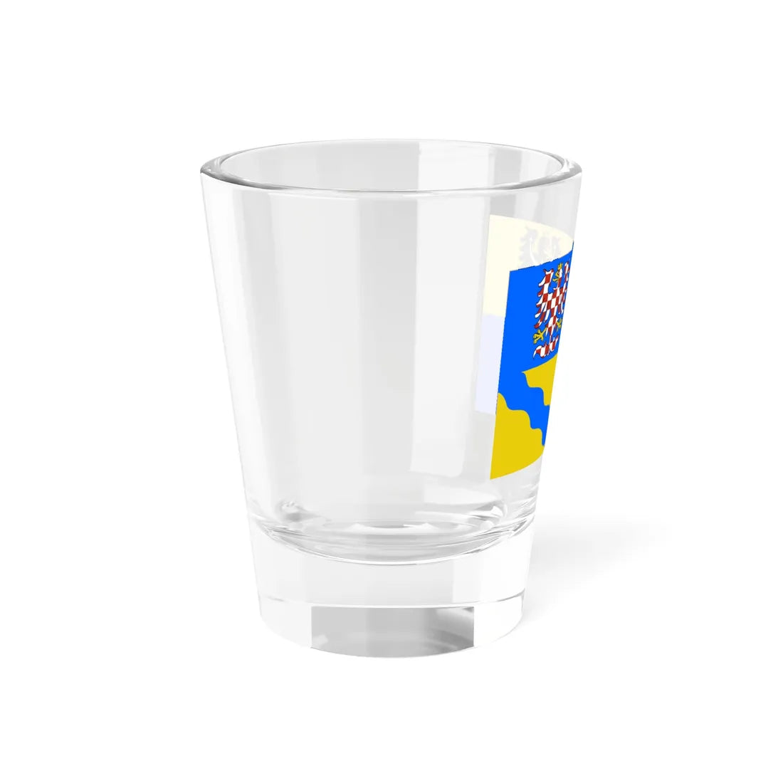 Flag of Olomouc Region (Czech Republic) Shot Glass 1.5oz - Go Mug Yourself
