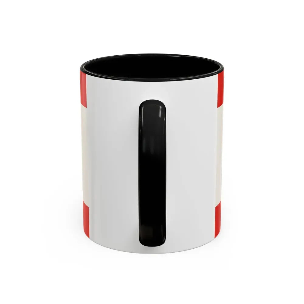 Flag of Olpe Germany - Accent Coffee Mug - Go Mug Yourself