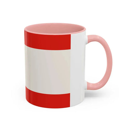 Flag of Olpe Germany - Accent Coffee Mug - Go Mug Yourself