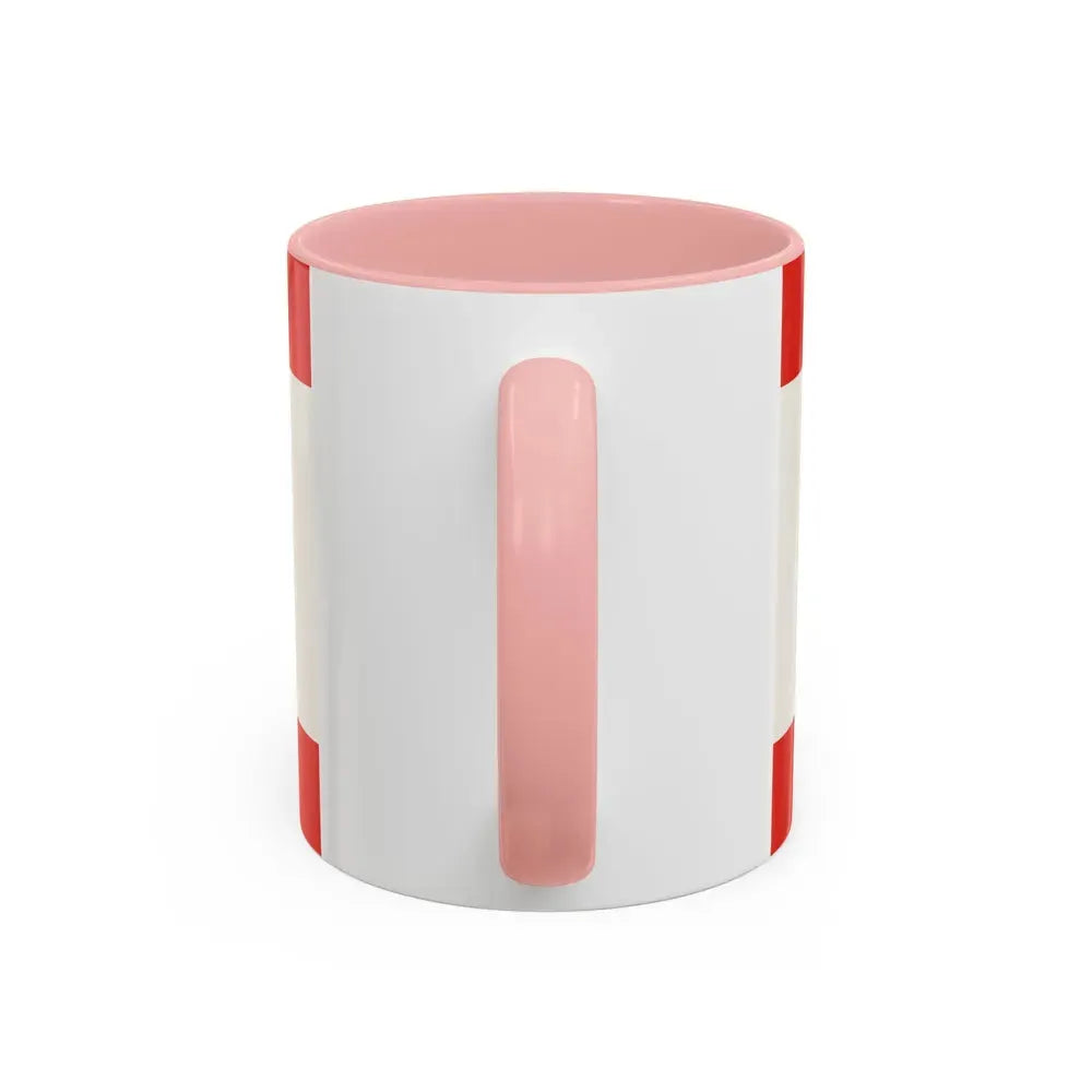 Flag of Olpe Germany - Accent Coffee Mug - Go Mug Yourself