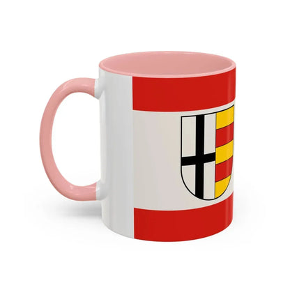 Flag of Olpe Germany - Accent Coffee Mug - Go Mug Yourself