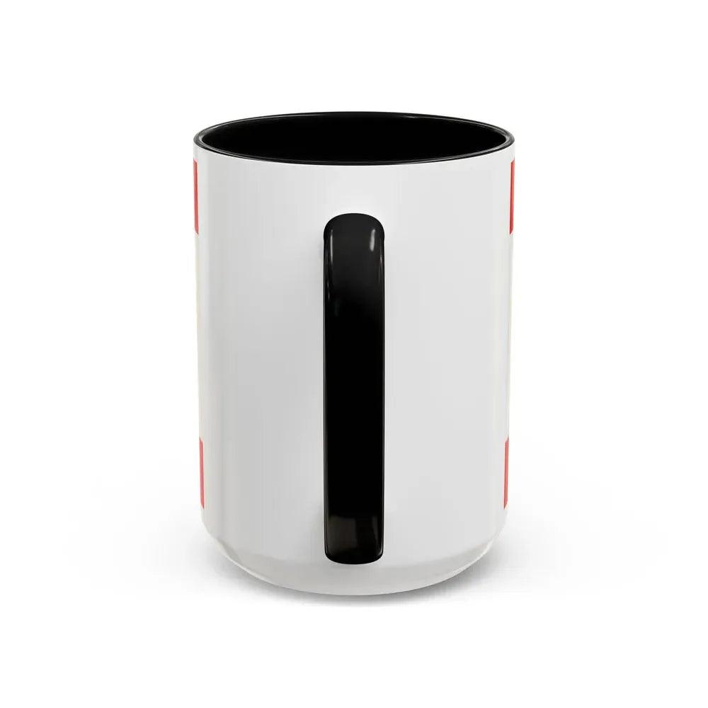 Flag of Olpe Germany - Accent Coffee Mug - Go Mug Yourself