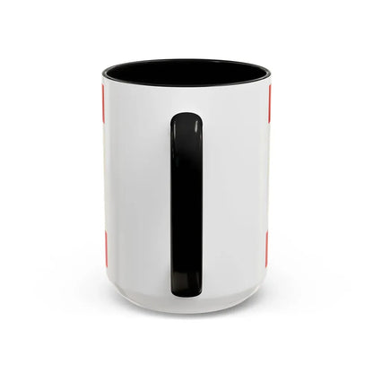 Flag of Olpe Germany - Accent Coffee Mug - Go Mug Yourself