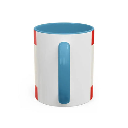 Flag of Olpe Germany - Accent Coffee Mug - Go Mug Yourself