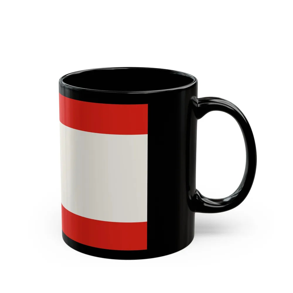 Flag of Olpe Germany - Black Coffee Mug-Go Mug Yourself