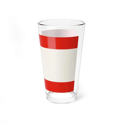 Flag of Olpe Germany - Pint Glass 16oz - Go Mug Yourself