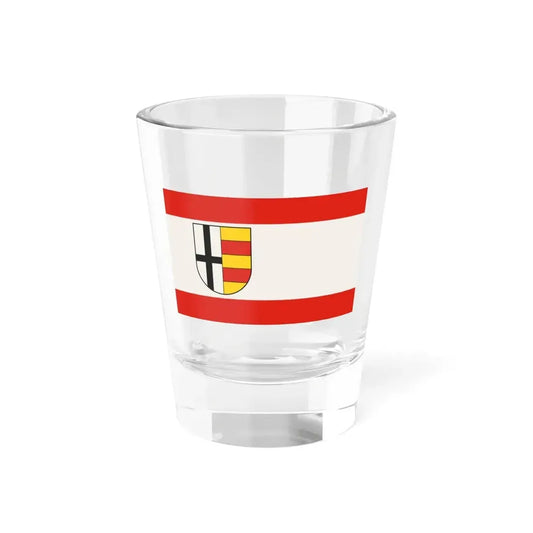 Flag of Olpe Germany - Shot Glass 1.5oz 1.5oz - Go Mug Yourself