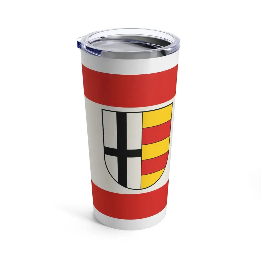 Flag of Olpe Germany - Tumbler 20oz - Go Mug Yourself