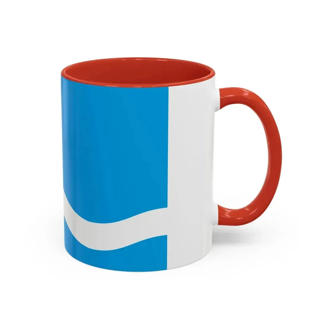 Flag of Olsztyn Poland - Accent Coffee Mug - Go Mug Yourself