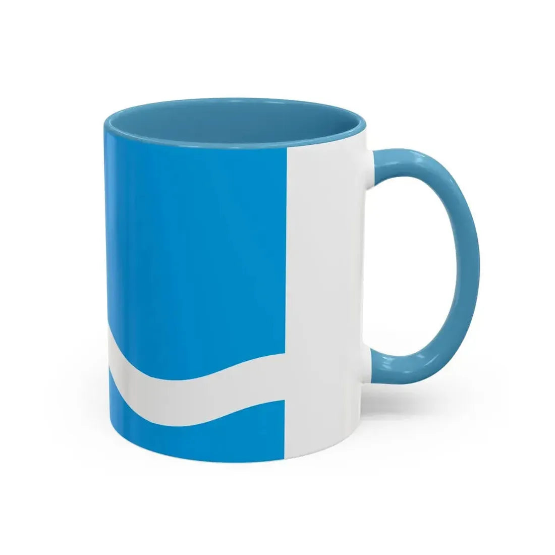 Flag of Olsztyn Poland - Accent Coffee Mug - Go Mug Yourself