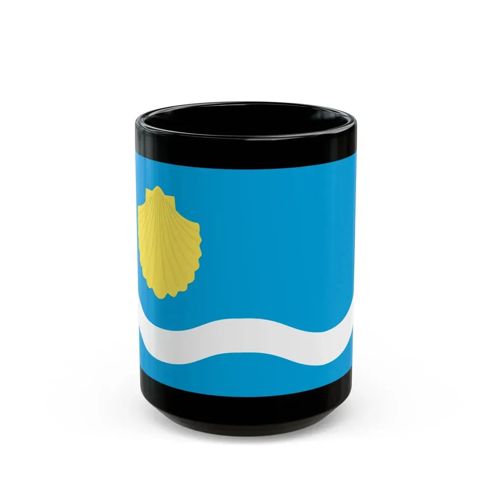 Flag of Olsztyn Poland - Black Coffee Mug 15oz - Go Mug Yourself