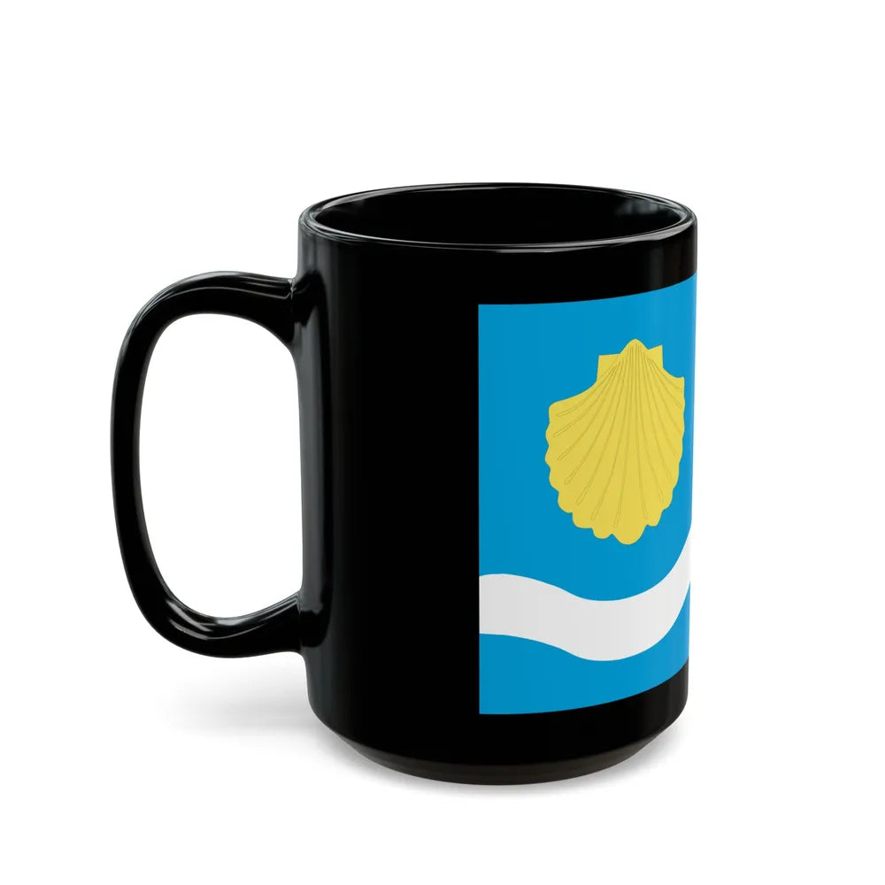 Flag of Olsztyn Poland - Black Coffee Mug-Go Mug Yourself