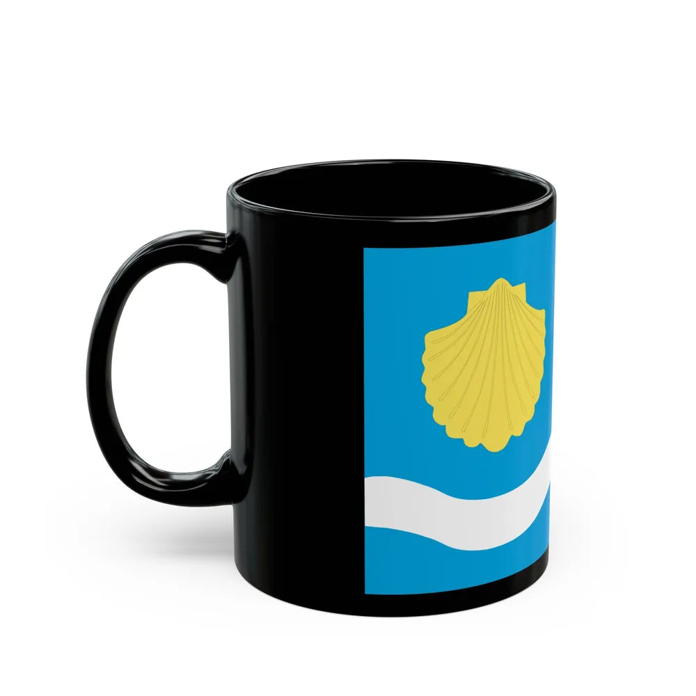 Flag of Olsztyn Poland - Black Coffee Mug-Go Mug Yourself