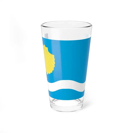 Flag of Olsztyn Poland - Pint Glass 16oz 16oz - Go Mug Yourself