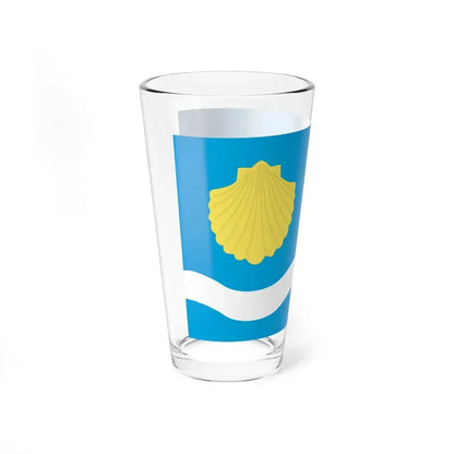 Flag of Olsztyn Poland - Pint Glass 16oz - Go Mug Yourself