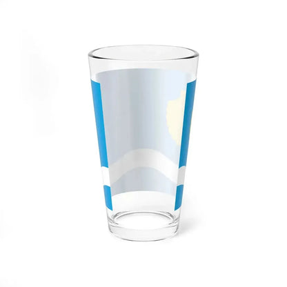Flag of Olsztyn Poland - Pint Glass 16oz - Go Mug Yourself