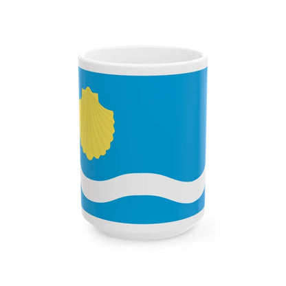 Flag of Olsztyn Poland - White Coffee Mug-15oz-Go Mug Yourself