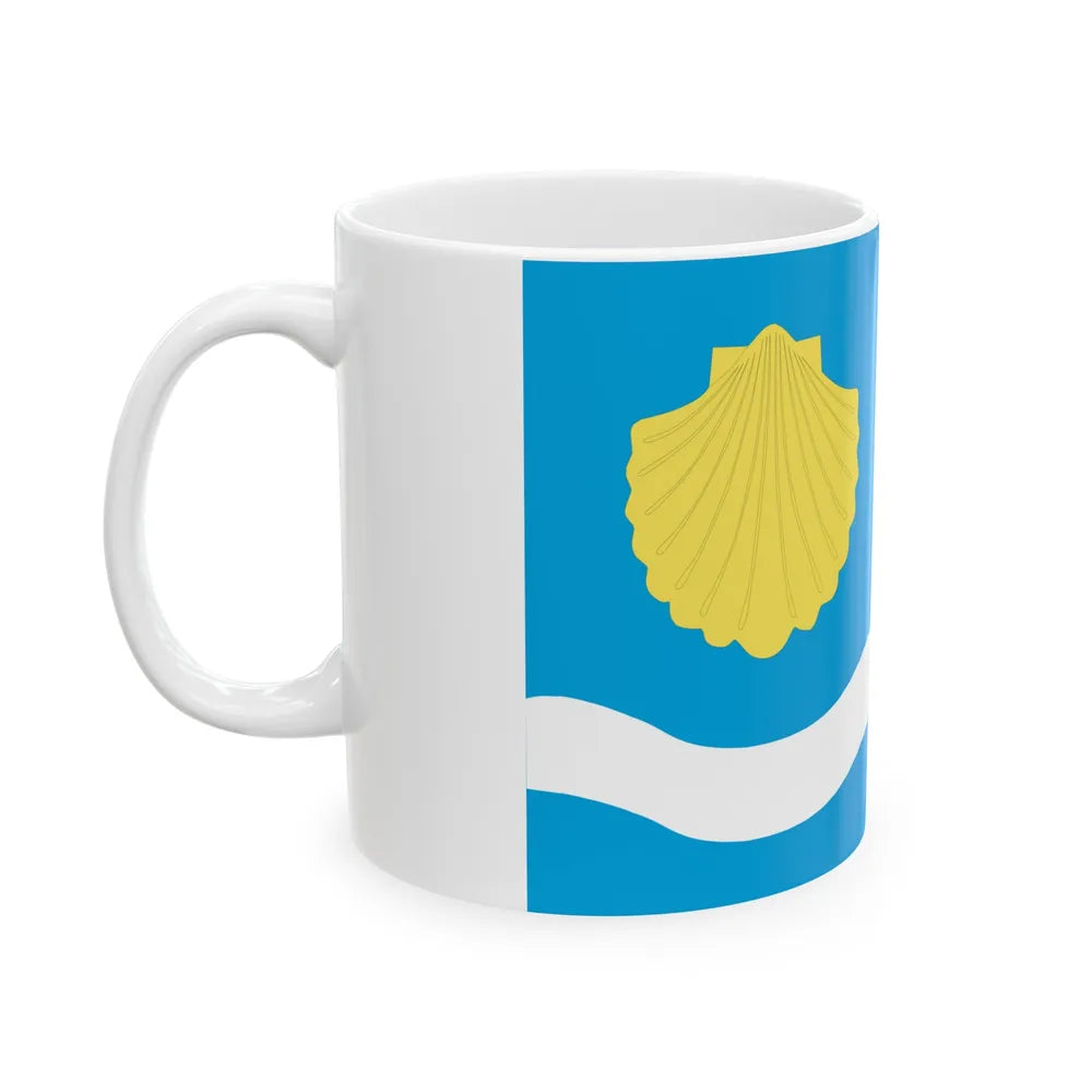 Flag of Olsztyn Poland - White Coffee Mug-Go Mug Yourself