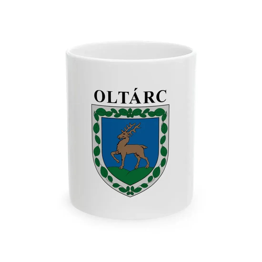 Flag of Oltarc (Hungary) White Coffee Mug 11oz - Go Mug Yourself