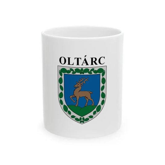 Flag of Oltarc (Hungary) White Coffee Mug 11oz - Go Mug Yourself