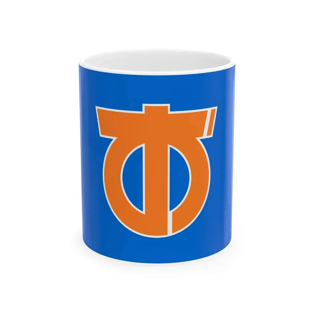 Flag of Omaezaki Shizuoka 1961-2004 (Japan) White Coffee Mug 11oz - Go Mug Yourself