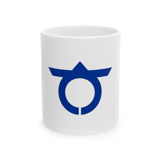 Flag of Omagari Akita 1954-2005 (Japan) White Coffee Mug 11oz - Go Mug Yourself