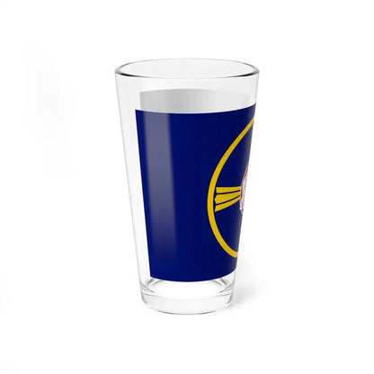 Flag of Omaha Nebraska (United States) Pint Glass 16oz - Go Mug Yourself