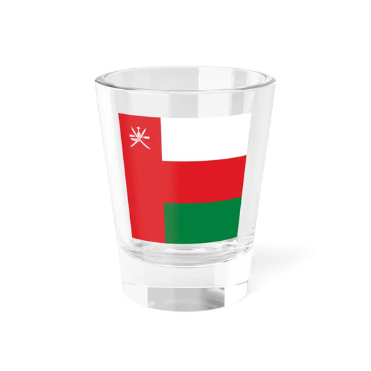 Flag of Oman 1-1 (Oman) Shot Glass 1.5oz 1.5oz - Go Mug Yourself