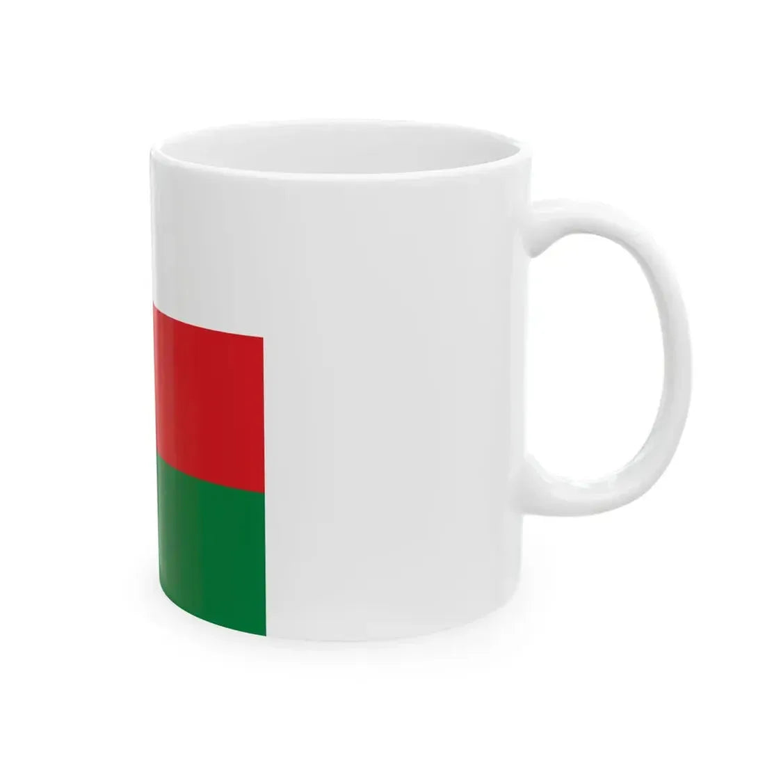 Flag of Oman 1-1 (Oman) White Coffee Mug - Go Mug Yourself