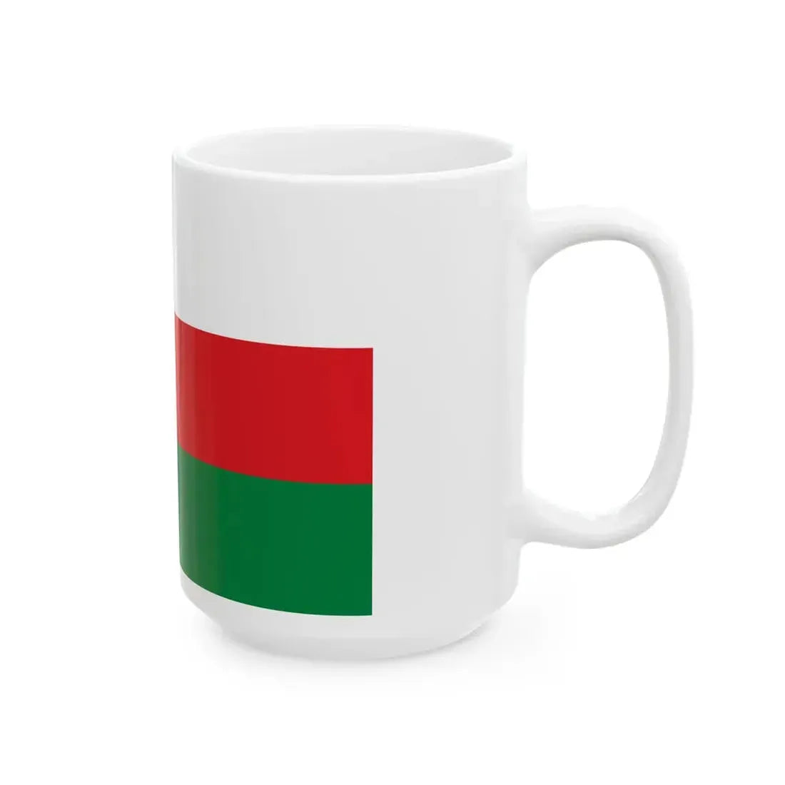 Flag of Oman 3-2 (Oman) White Coffee Mug - Go Mug Yourself